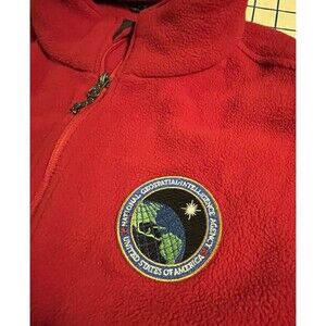 US National Geospatial Intelligence Agency Full Zipper Sherpa Fleece Jacket XL
